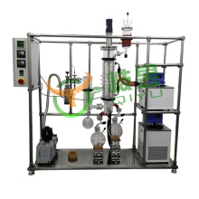 Whole set molecular distillation for CBD extraction